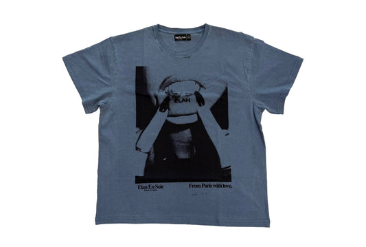Elan En Soie Lip Tatt Tee Blue