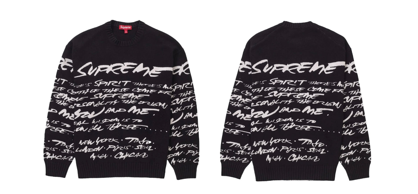 Supreme Futura Sweater Black