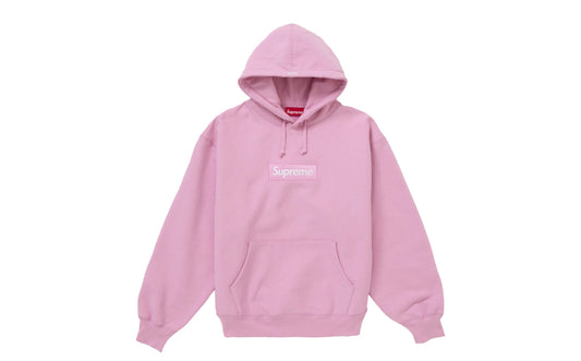 Supreme Box Logo Hoodie FW24 Pink