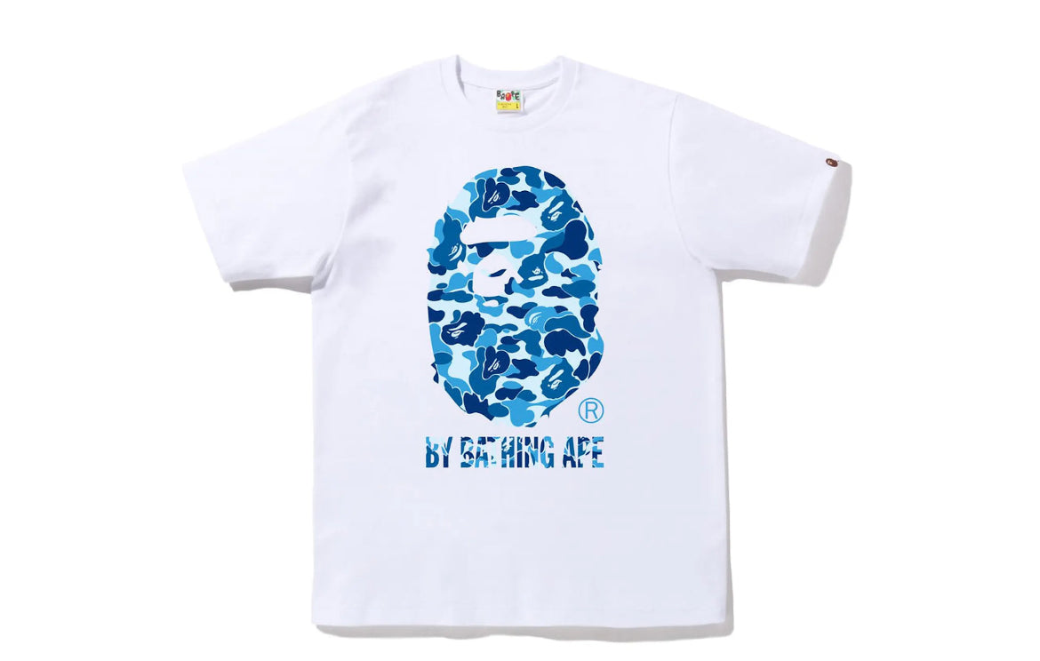 Bape ABC Camo By Bathing Ape Tee White/Blue