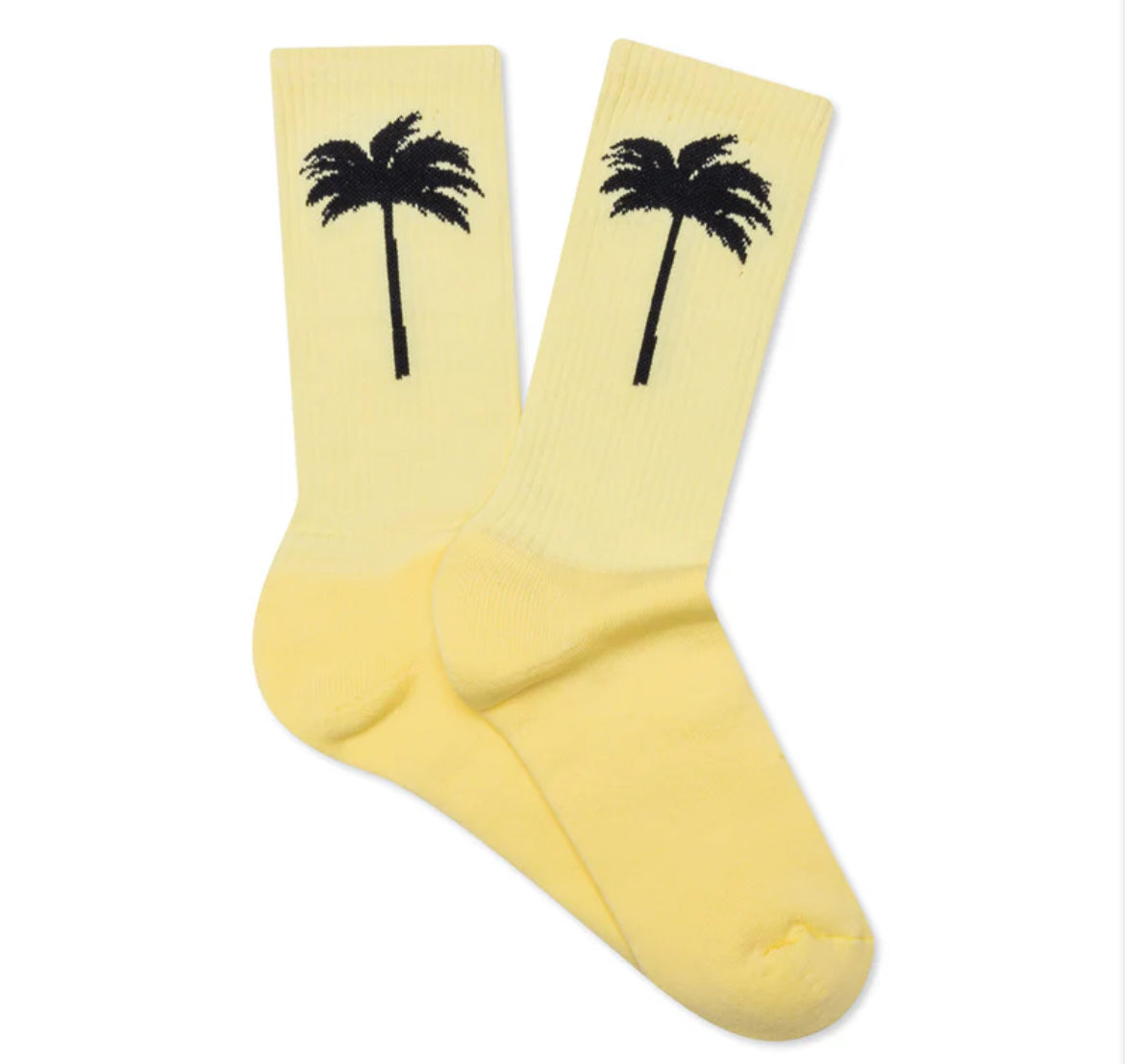 Palm Angels Socks Yellow / Black