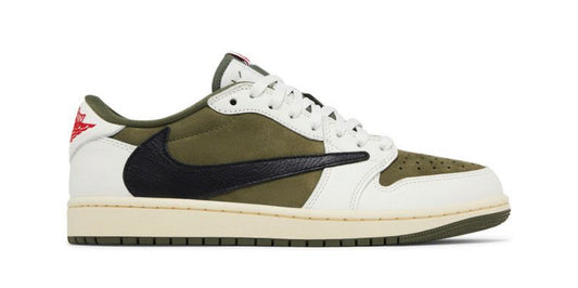 Jordan 1 Low x Travis Scott Reverse Olive