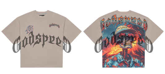 Godspeed Natural Disaster Tee Stone Wash