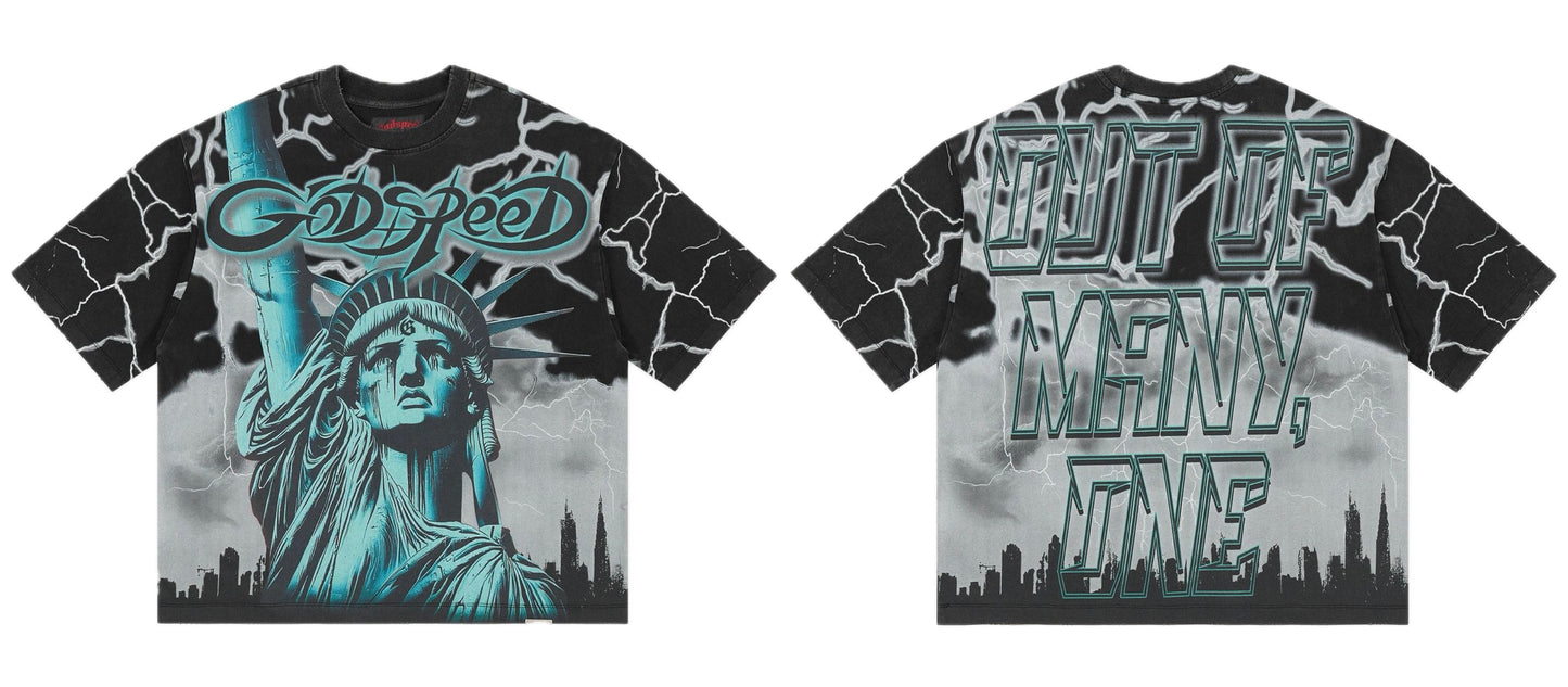Godspeed Voltage Tee Wolf Grey