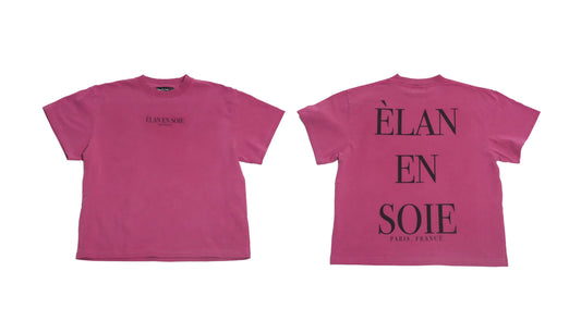 Elan En Soie Clean Tee Rosewood Pink