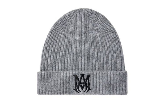 Amiri MA Logo Beanie Grey