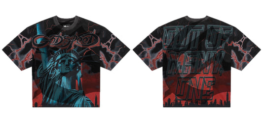 Godspeed Voltage Tee Red / Black