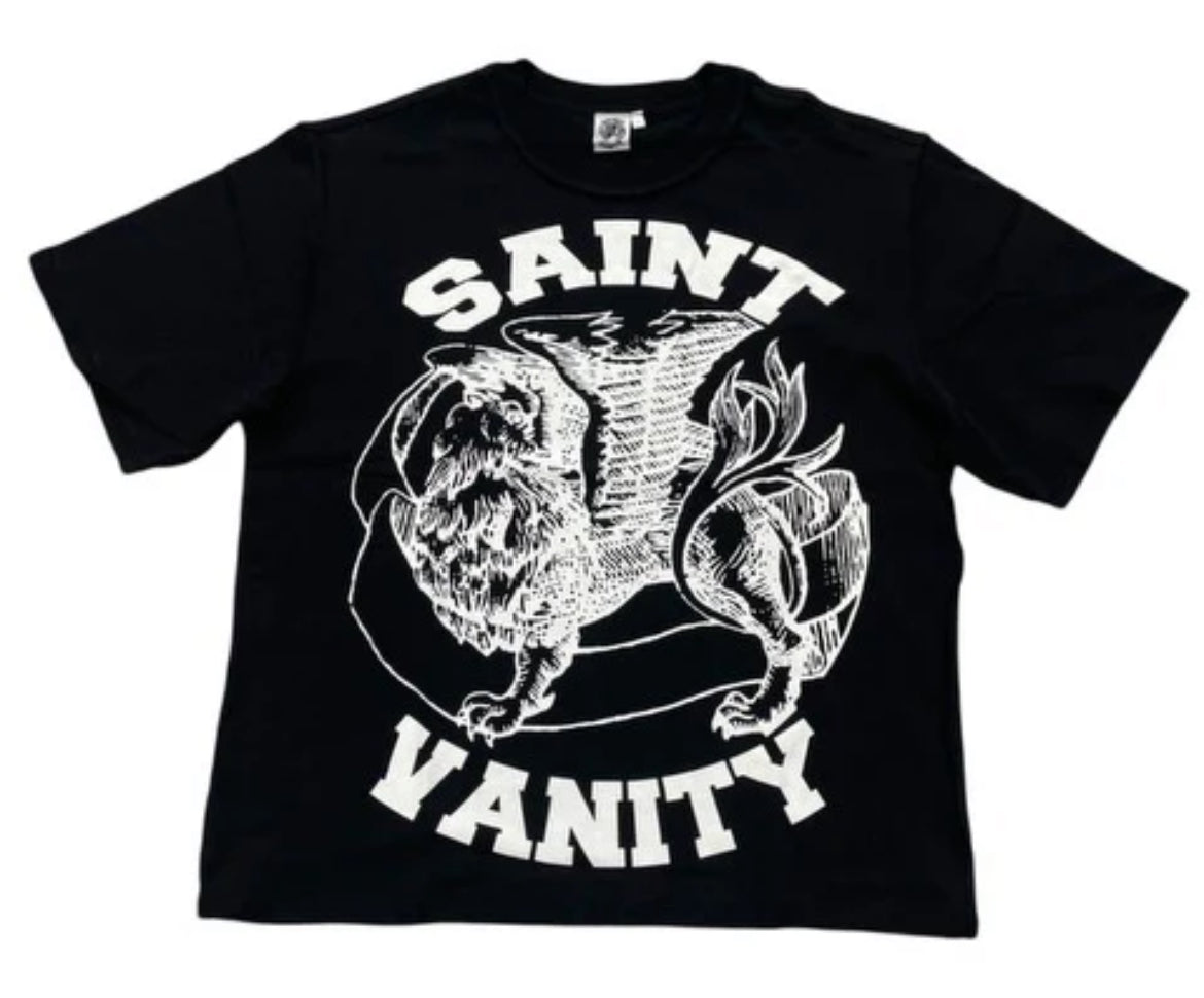 Saint Vanity Griffin Tee Black