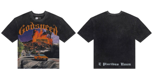 Godspeed Los Scandalous Tee Black