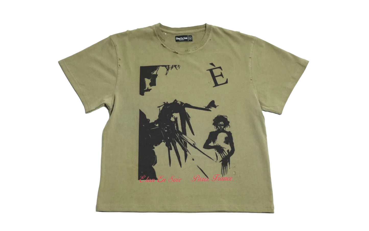 Elan En Soie Eddy En Soie Tee Olive