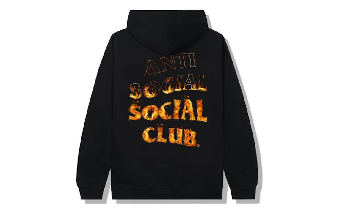 Anti Social Social Club Fire Hoodie