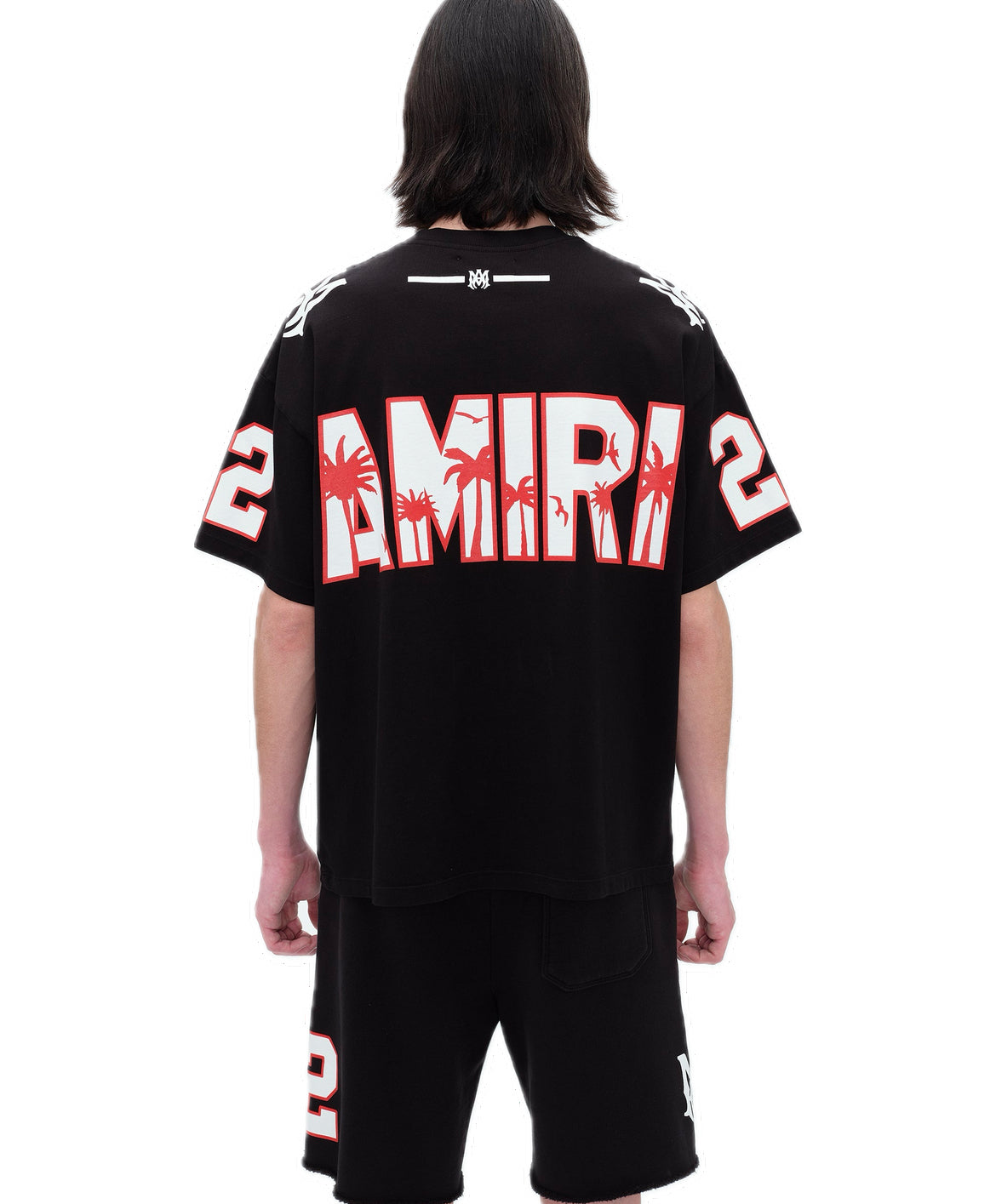 Amiri Oversized 22 Football Tee