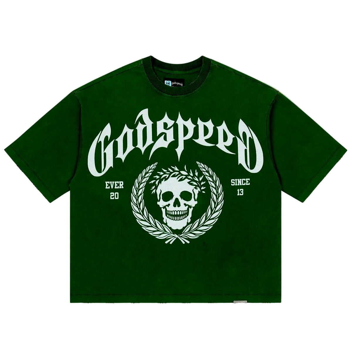 Godspeed Victor Crest T-shirt Green