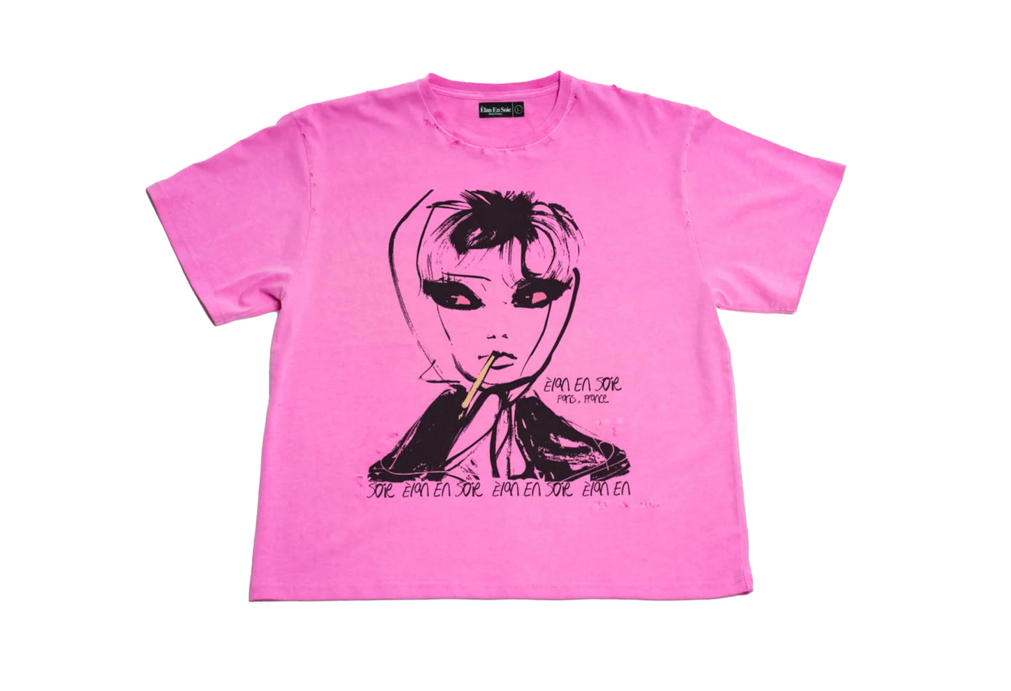 Elan En Soie She’s High Tee Pink