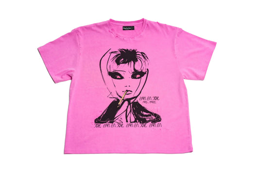 Elan En Soie She’s High Tee Pink