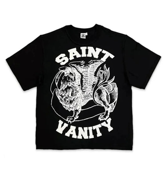 Saint Vanity Griffin Tee Black