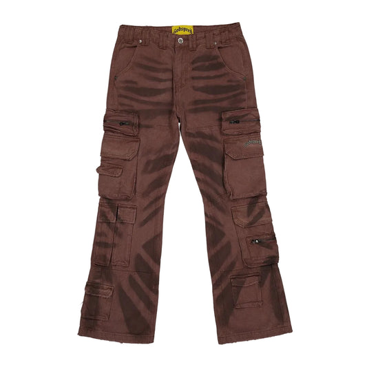 Godspeed Skidrow Flared Cargo Pants Clay