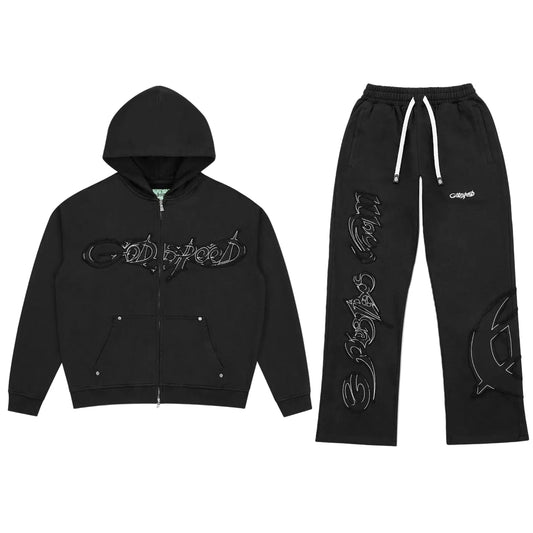 Godspeed Raw Import Sweatsuit Black Set