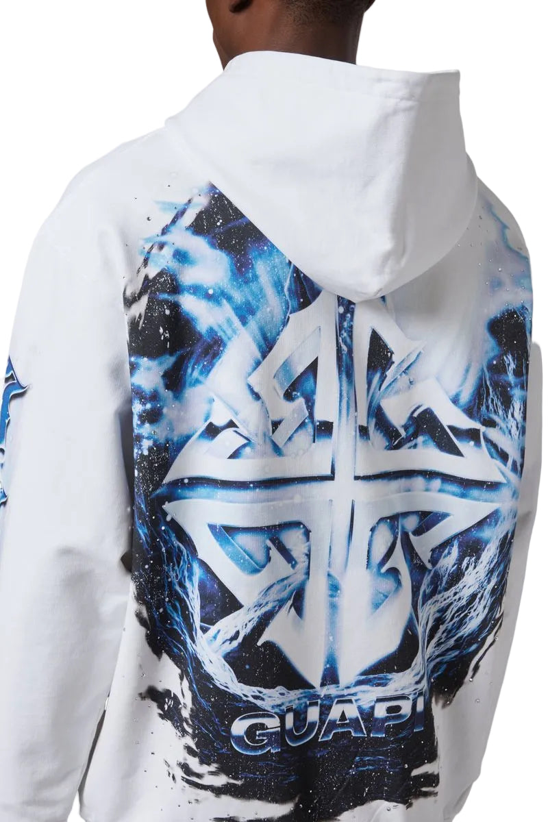 Guapi White Heavens Vault Hoodie V1