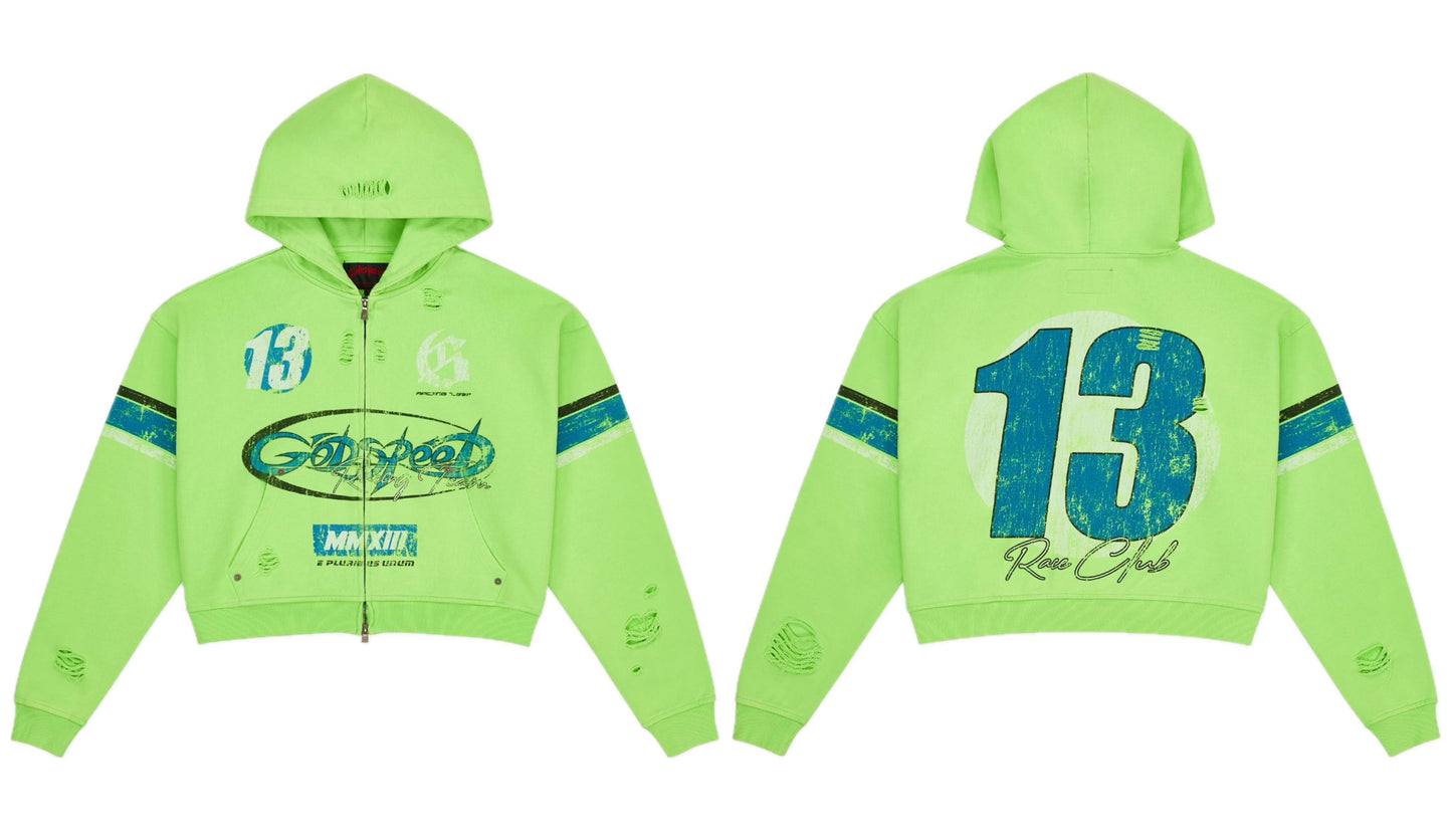 Godspeed Speedway Zip Hoodie Volt