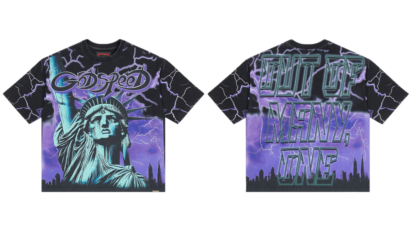 Godspeed Voltage T-shirt Grape