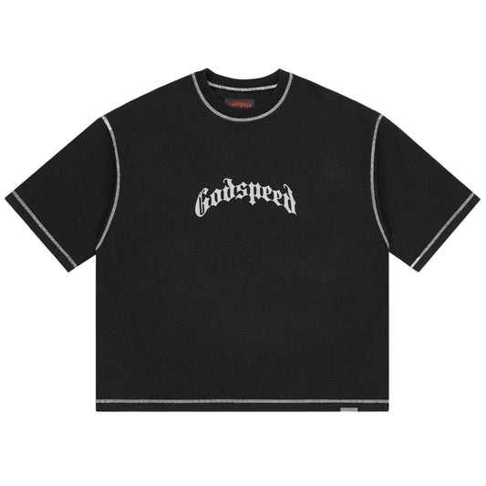 Godspeed Vital Og Logo Thermal Tee Black