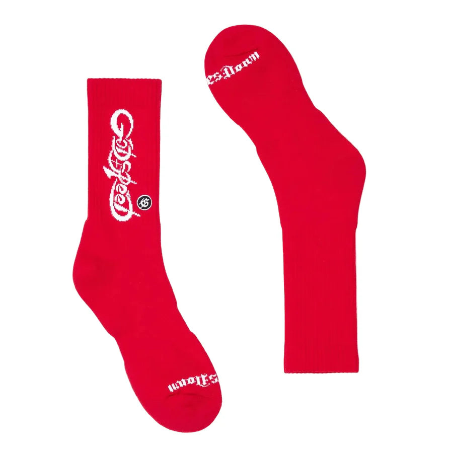 Godspeed New Age Logo Socks Red