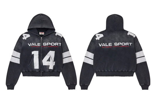 Vale Forever Jerzee Zip Up Hoodie