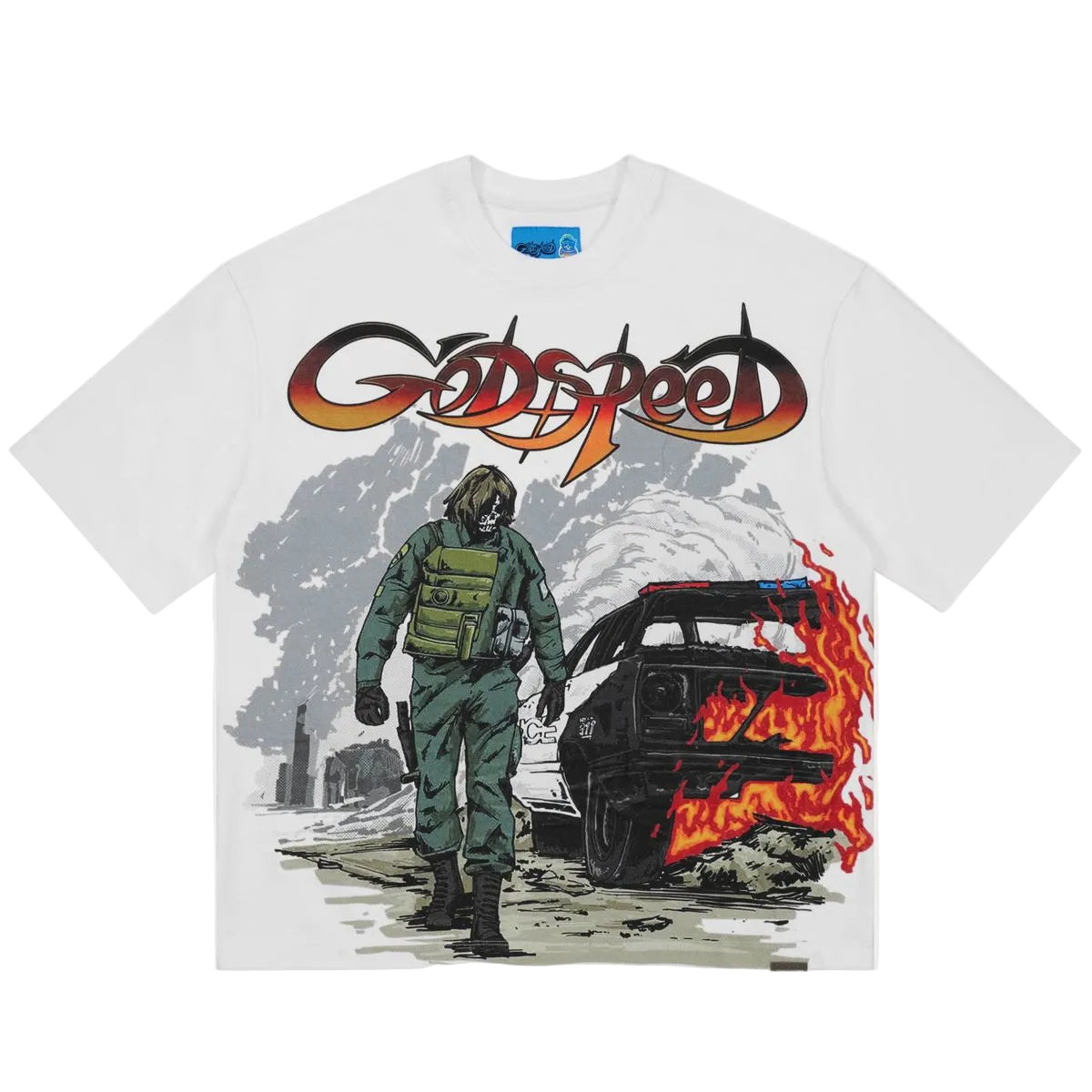 Godspeed Khaos Tee NG White