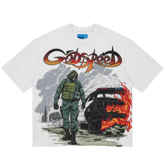 Godspeed Khaos Tee NG White