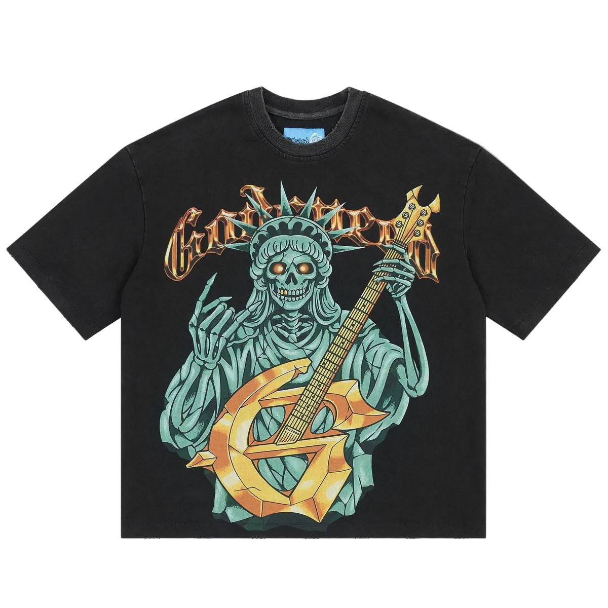 Godspeed Liberty Rock Tee NG Black