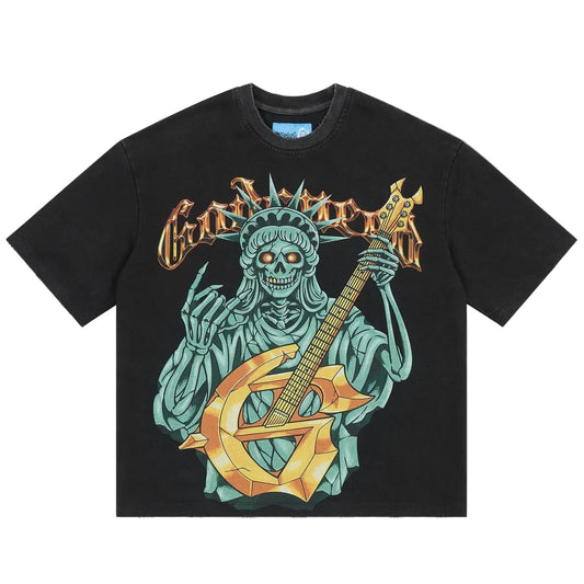 Godspeed Liberty Rock Tee NG Black