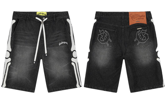 Godspeed Fémur Denim Shorts Black