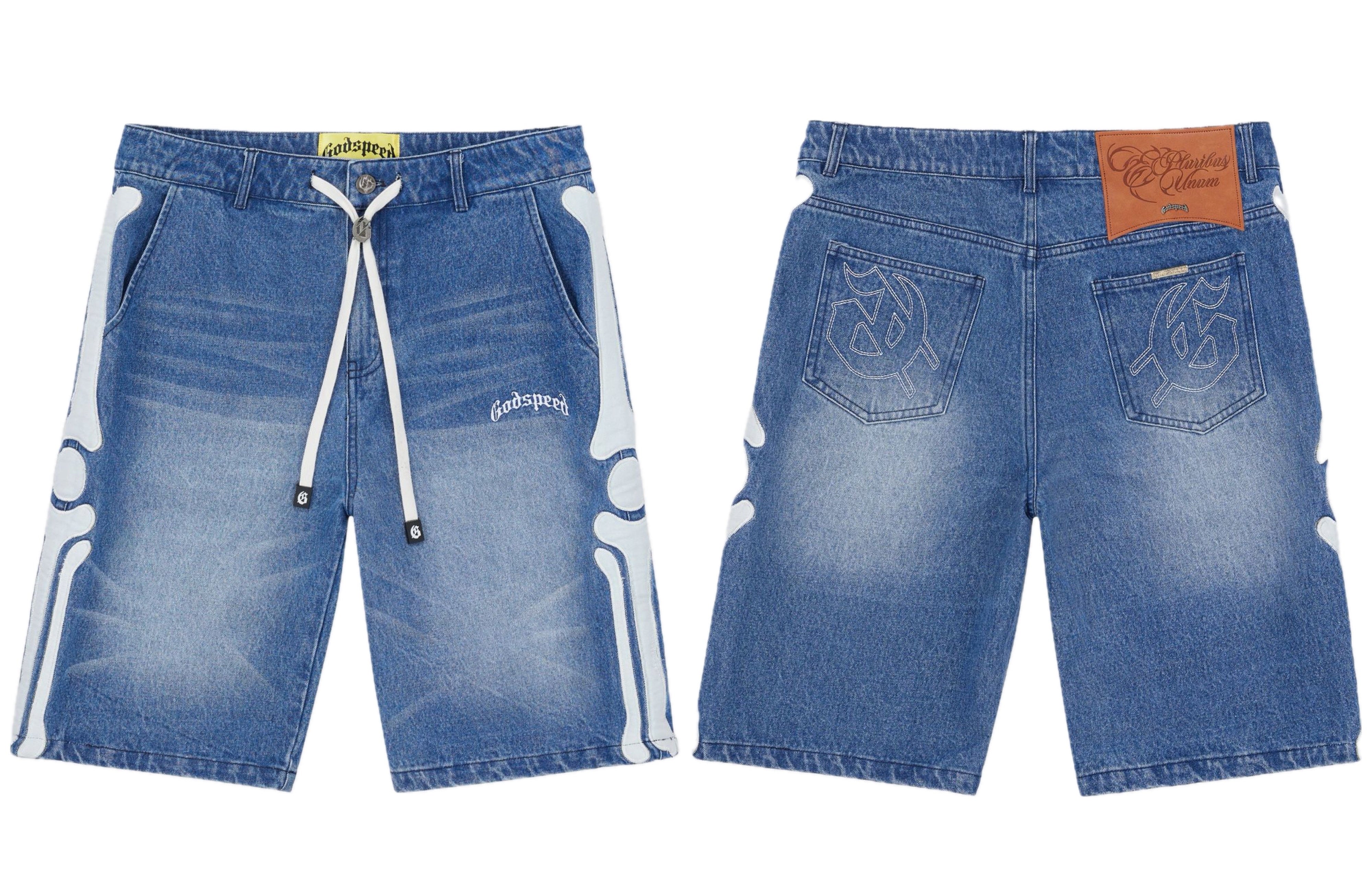 Godspeed Fémur Denim Shorts Blue – Duval.Kickz