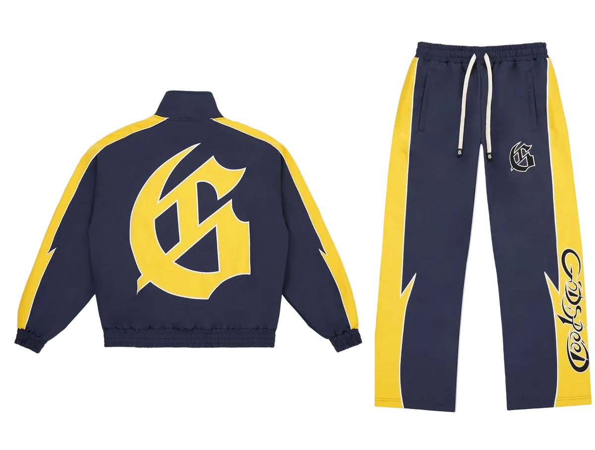 Godspeed GT Tracksuit Navy Yellow