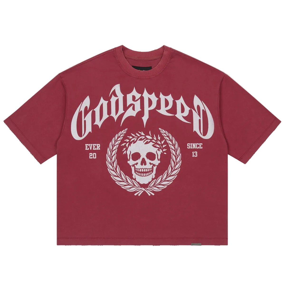 Godspeed Victor Crest T-shirt Red