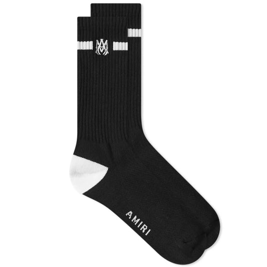 Amiri Solid MA Embroidery Socks