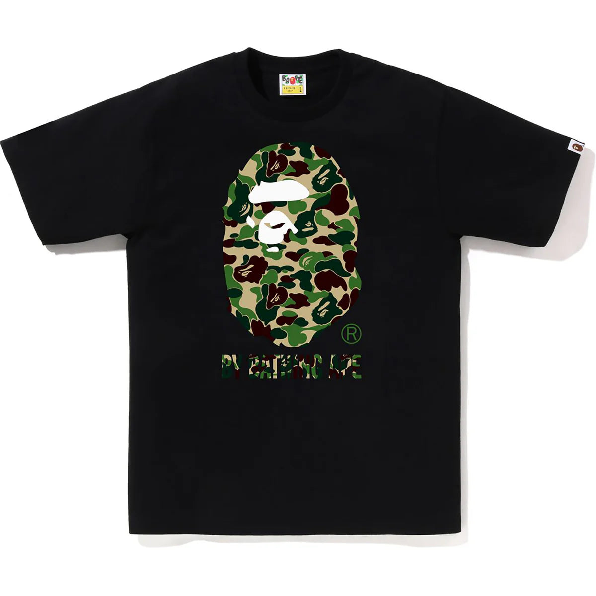 Bape ABC Camo By Bathing Ape Tee Black / Green