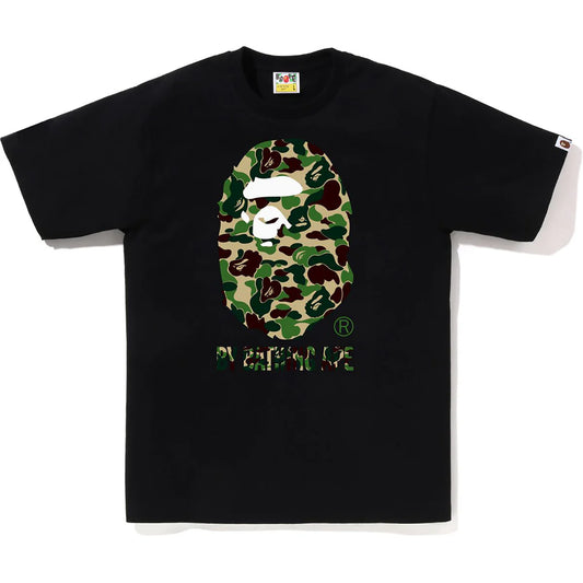 Bape ABC Camo By Bathing Ape Tee Black / Green