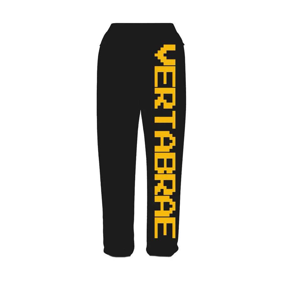 Vertabrae C2 Sweatpants Black / Yellow