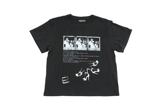 Elan En Soie Pet Tiger Tee Black