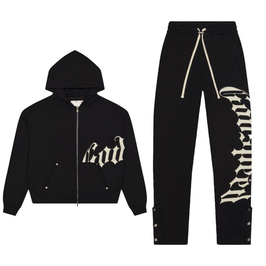 Godspeed OG Logo Sweatsuit V2 Black (sets)