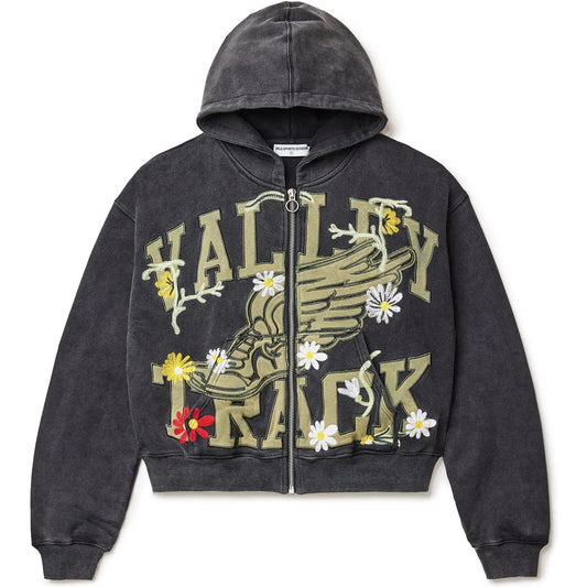 Vale Forever Midnight Garden Zip Up Hoodie