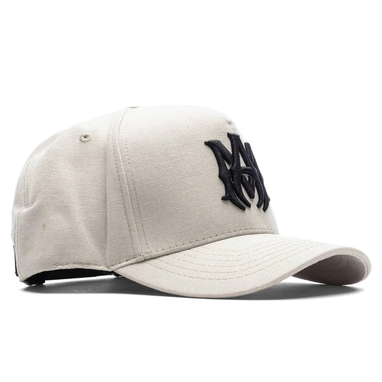 Amiri MA Full Canvas Hat Alabaster