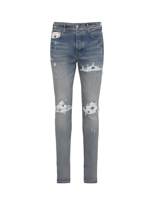 Amiri MX1 Micro Starburst Antique Indigo
