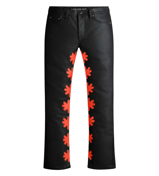 Lost Shdws Wax Jeans Black / Red