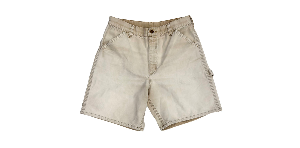Carhartt Vintage Denim Shorts Washed Stone