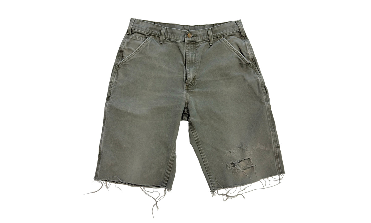 Carhartt Vintage Denim Shorts Washed  Olive