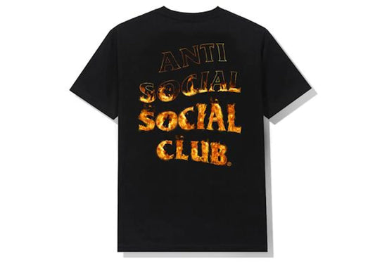 Anti Social Social Club A Fire Inside Tee Black