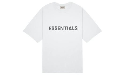 Fear of God Essentials Boxy T-Shirt Applique Logo White